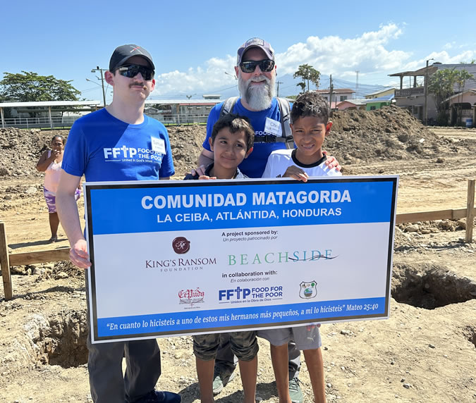 King Aero partnering with King's Ransom Foundation on "Hope for Honduras" project